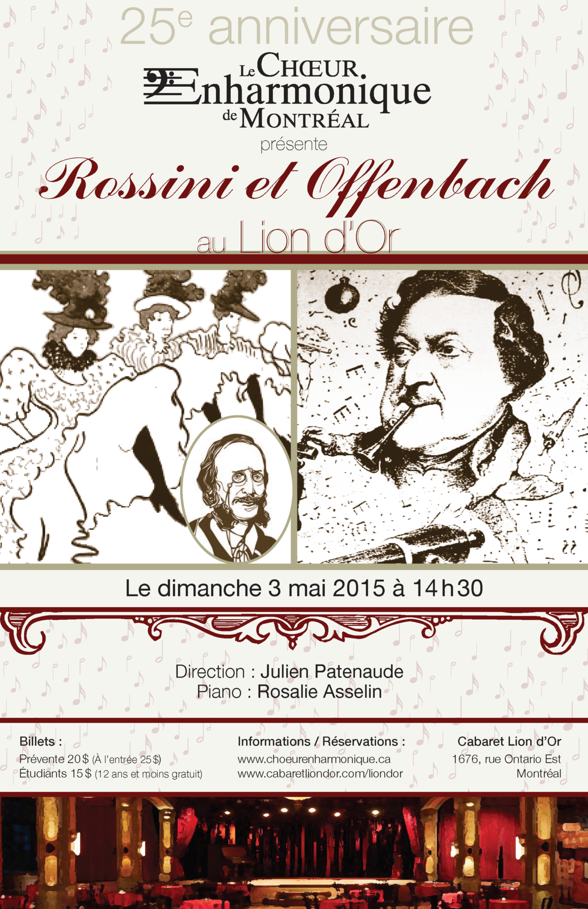 Rossini et Offenbach 2015
