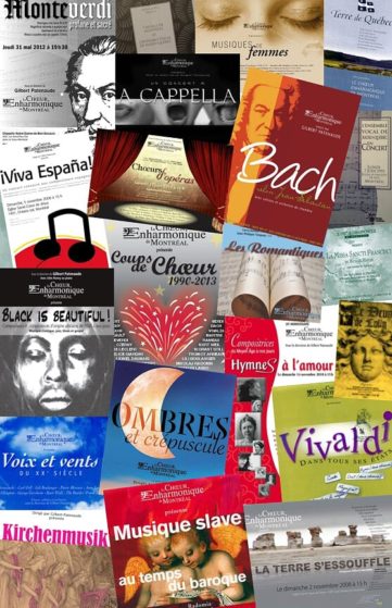 Affiches Choeur enharmonique