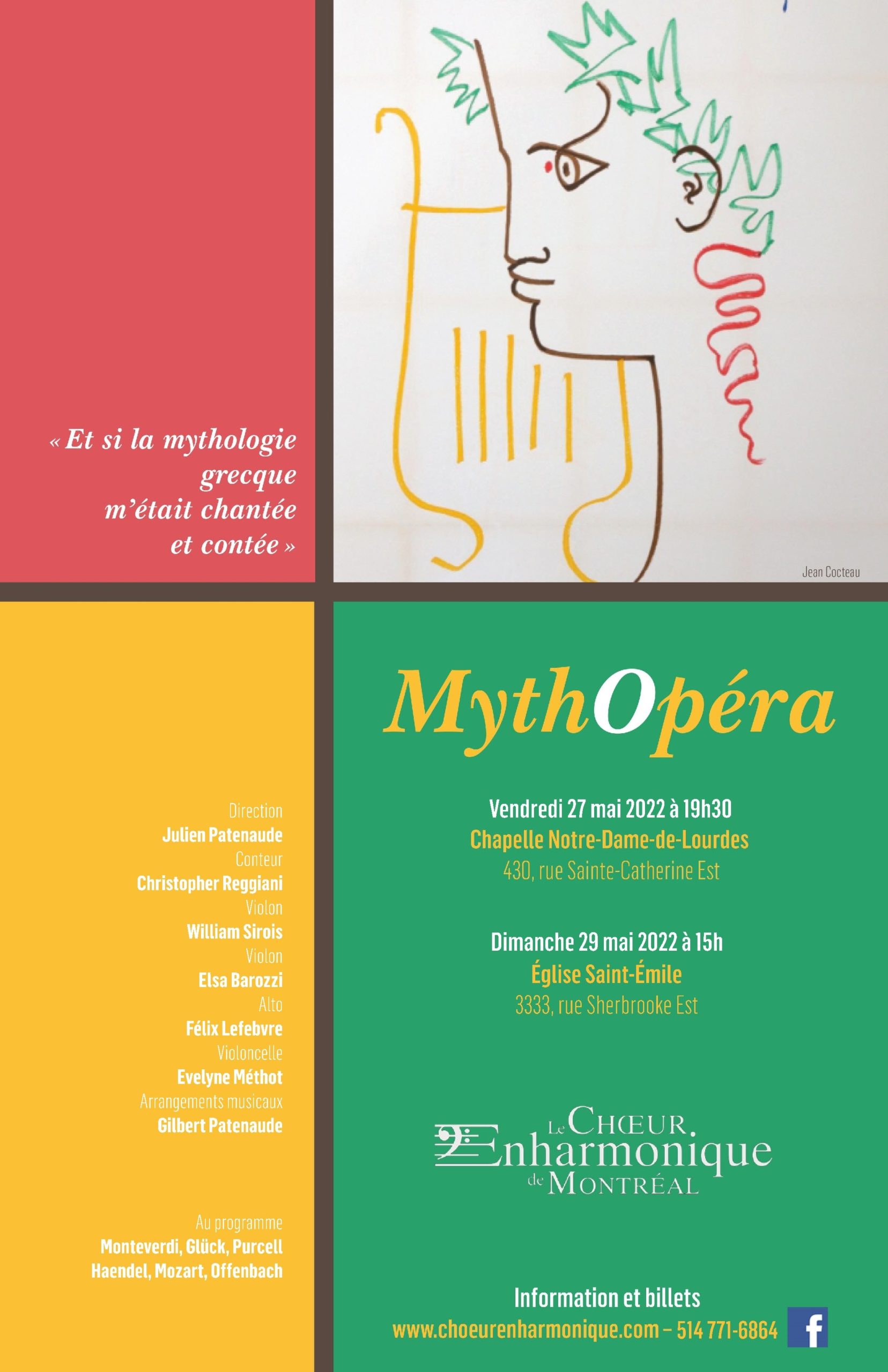 Myth’Opéra – Et si la Mythologie m’était chantée et contée