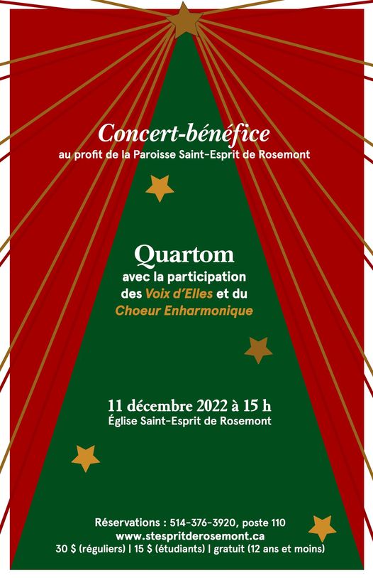 Concert de Noël avec Quartom